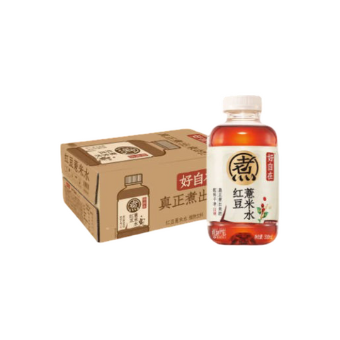 Genki Forest Hao Zi Zai Red Bean & Coix Seed Drink 500ml