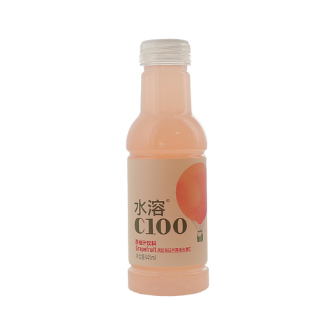 农夫山泉水溶C100复合果汁饮料445ml 青橘 / 血橙 / 西柚 / 柠檬