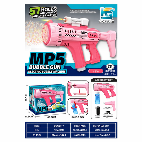 MP557 Automatic Bubble Machine