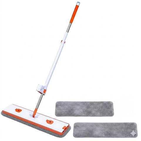 HYL-6050 Extra Wide Hands-Free Flat Mop