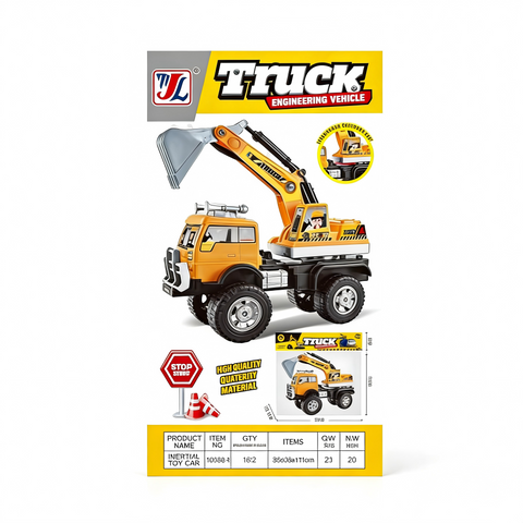Push-Along Construction Vehicle