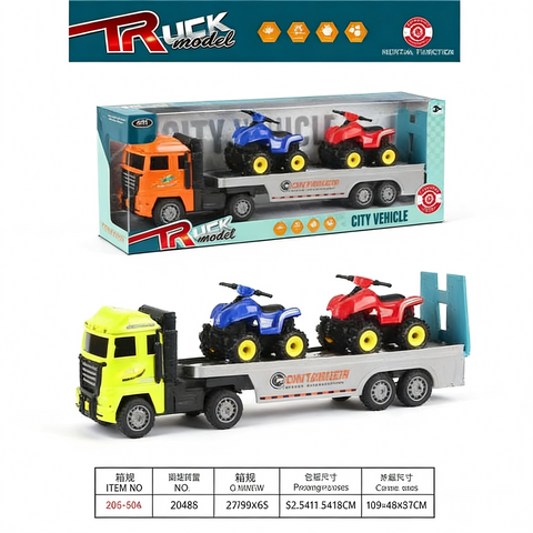 Extra Large Inertia European Truck with Off-Road Beach ATV