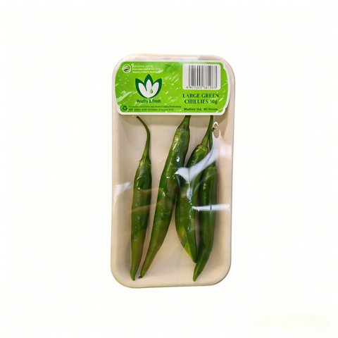Large Green Chillies 50g