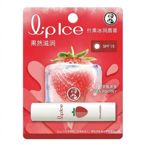 Mentholatum Fruity Ice Moist Lip Balm Strawberry 3.5g